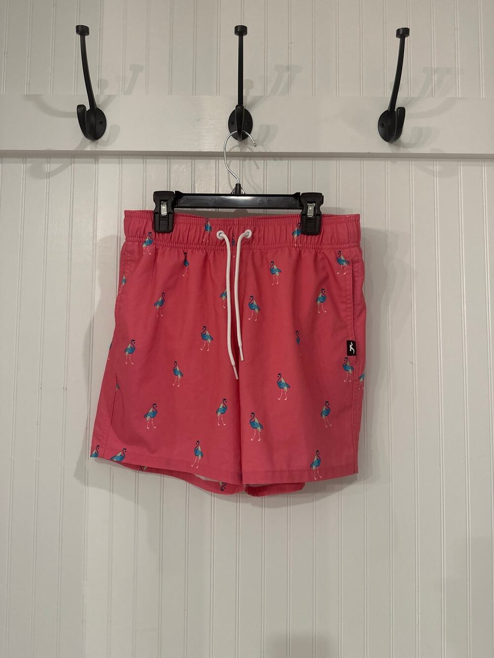 Hollister Flamingo Swim Trunks Men's Board Shorts XS